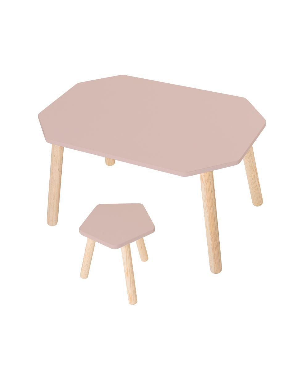 Mesa con silla armable