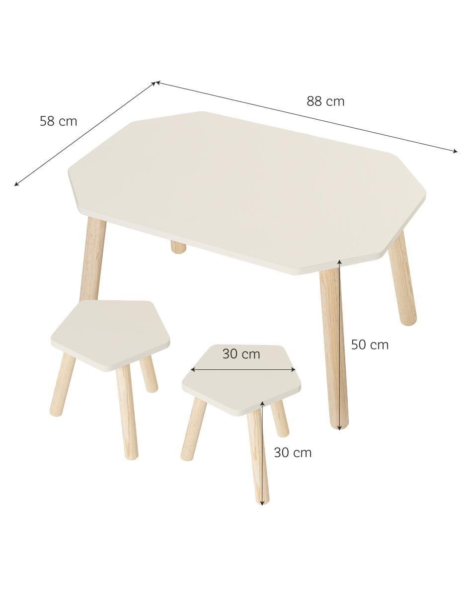 Mesa con silla armable Duduk