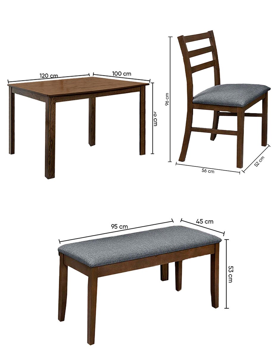 Comedor Varese para 6 personas 7