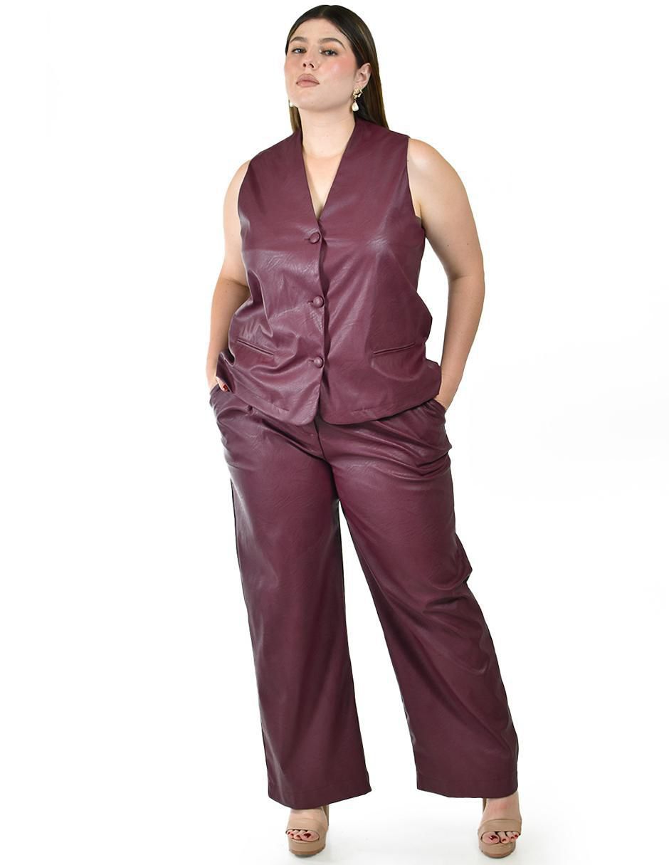 Pantalón de vestir straight para mujer