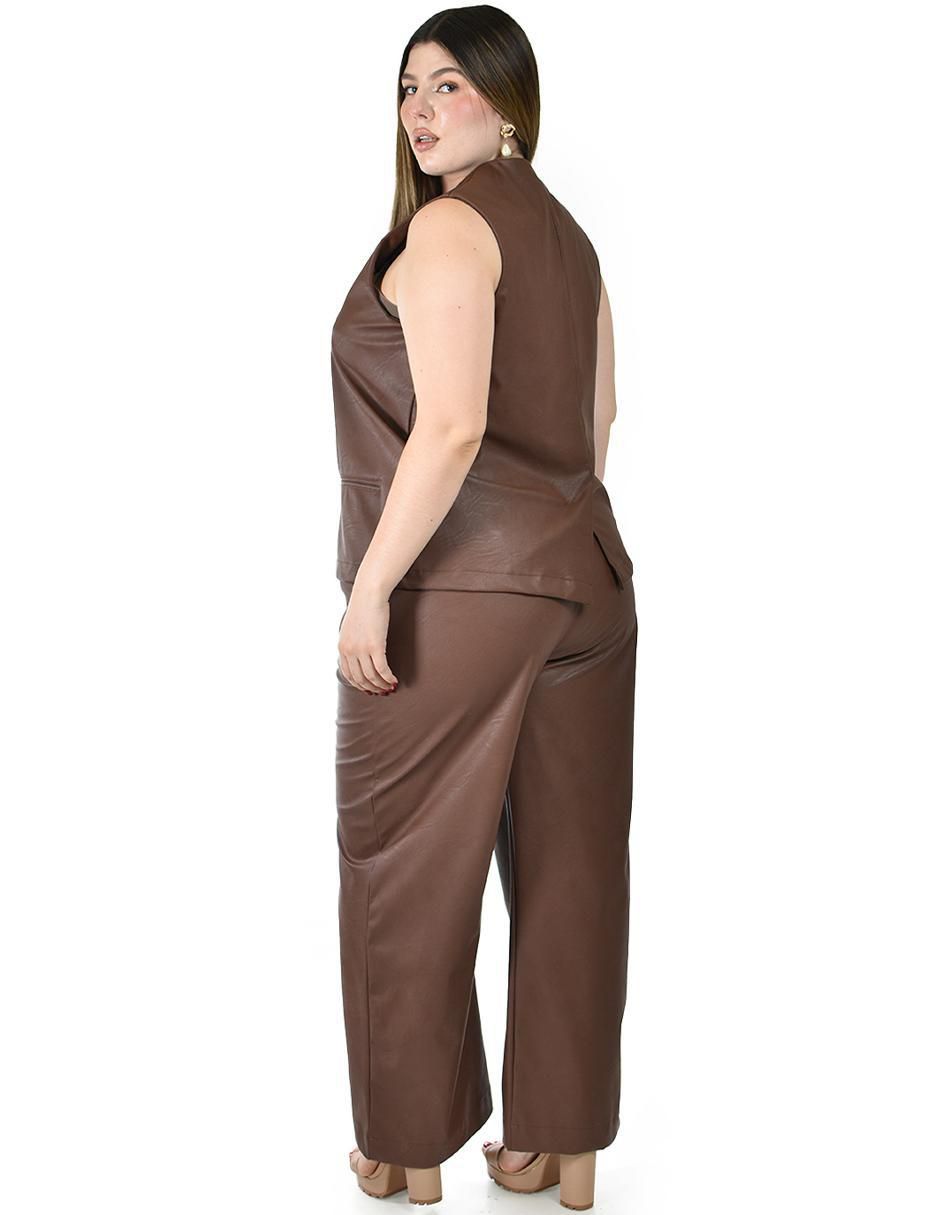 Pantalón de vestir straight para mujer
