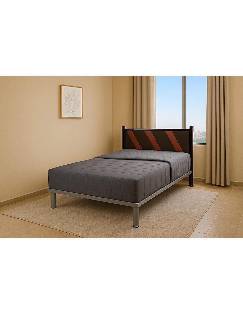 Cama Orlando de metal individual 2