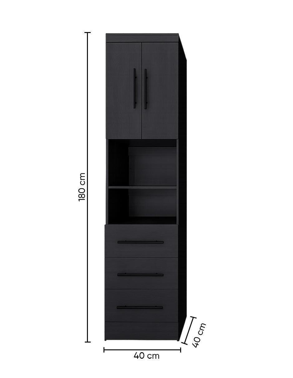 Librero Princeton de melamina 5