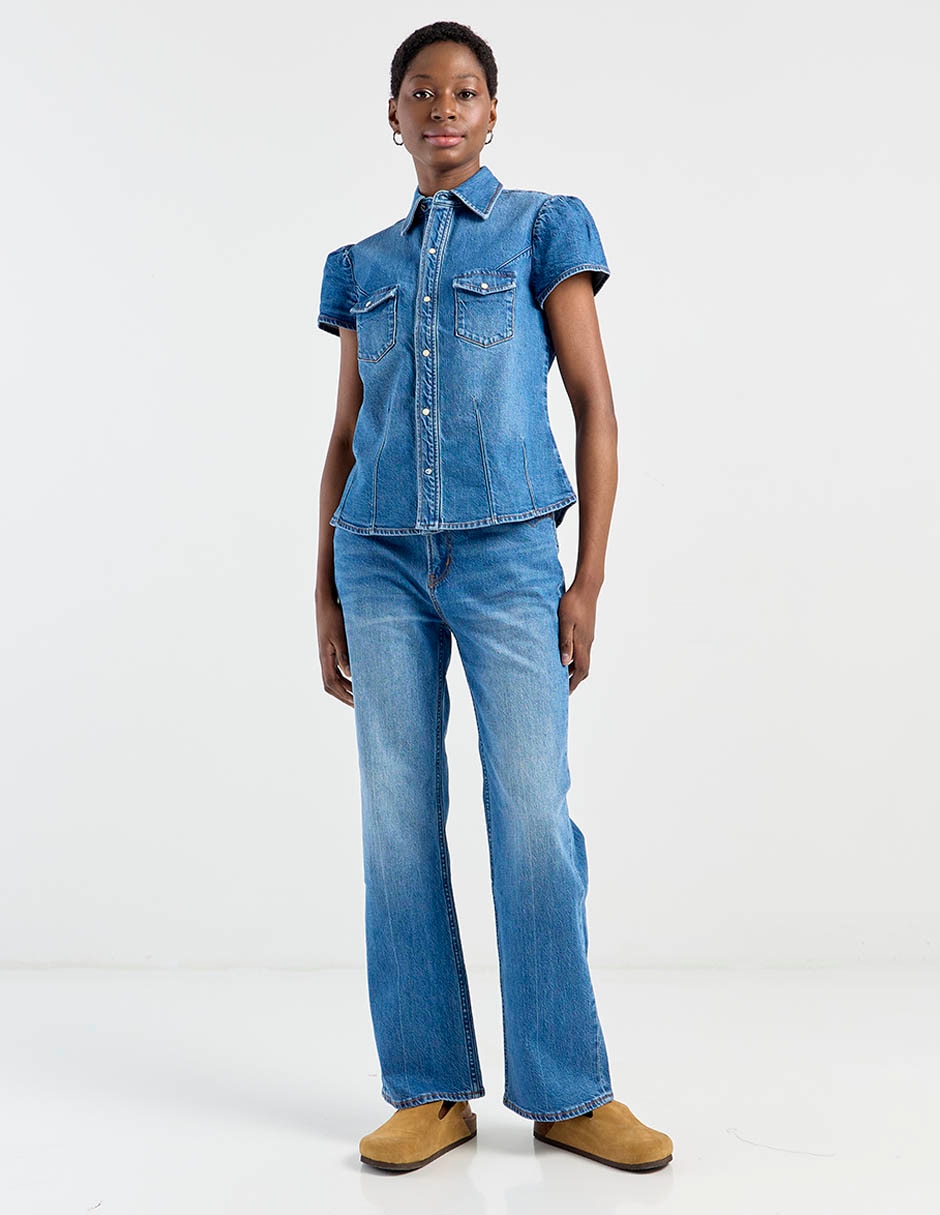 Blusa Scotch & manga corta para mujer 7