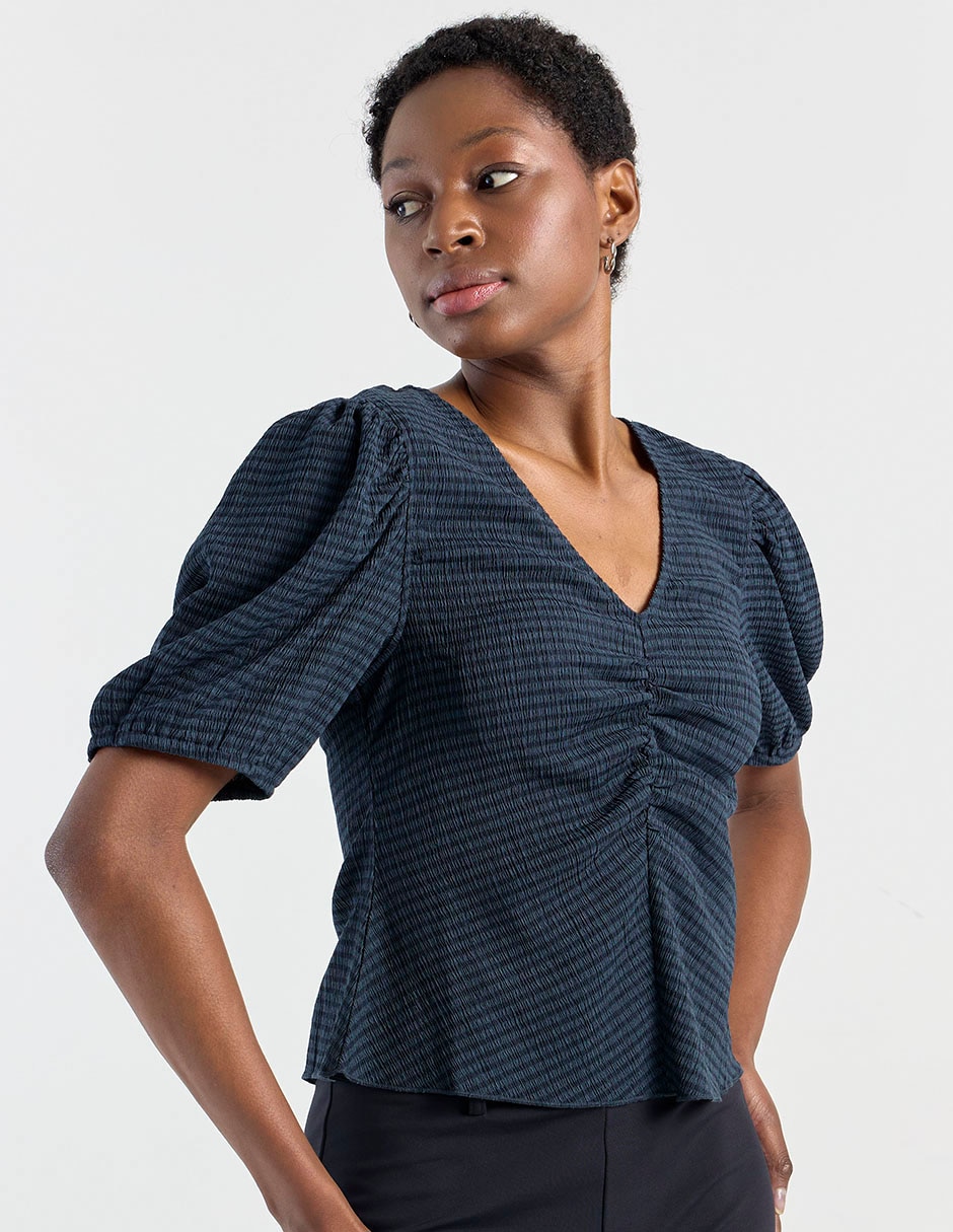 Blusa manga corta para mujer 1