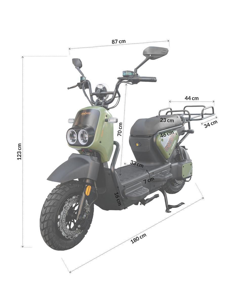 Bicicleta eléctrica MBS-02 urbana rodada 14 16