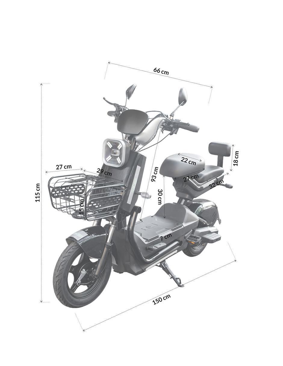 Bicicleta eléctrica Moboss Saijian urbana rodada 14