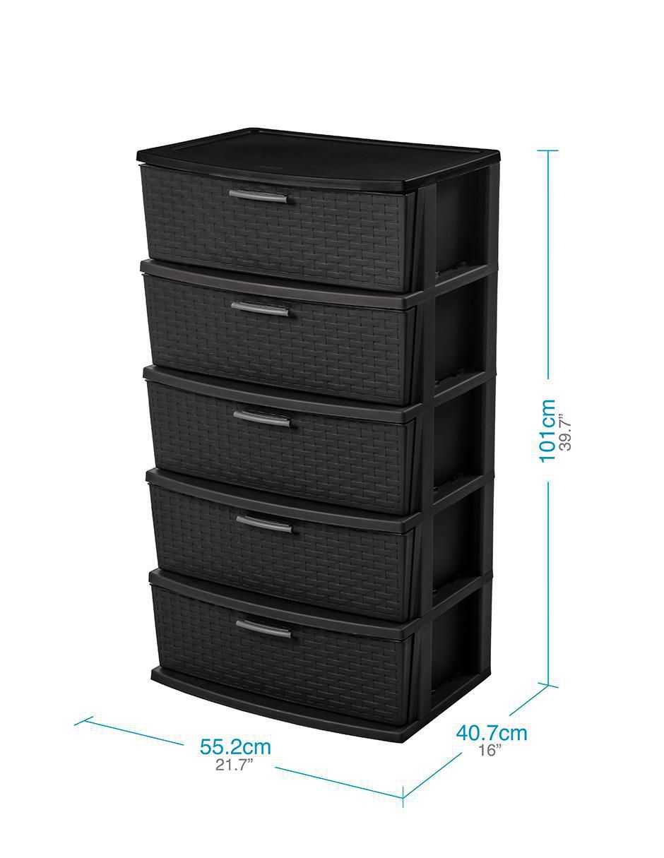 Cajonera armable de plástico 5
