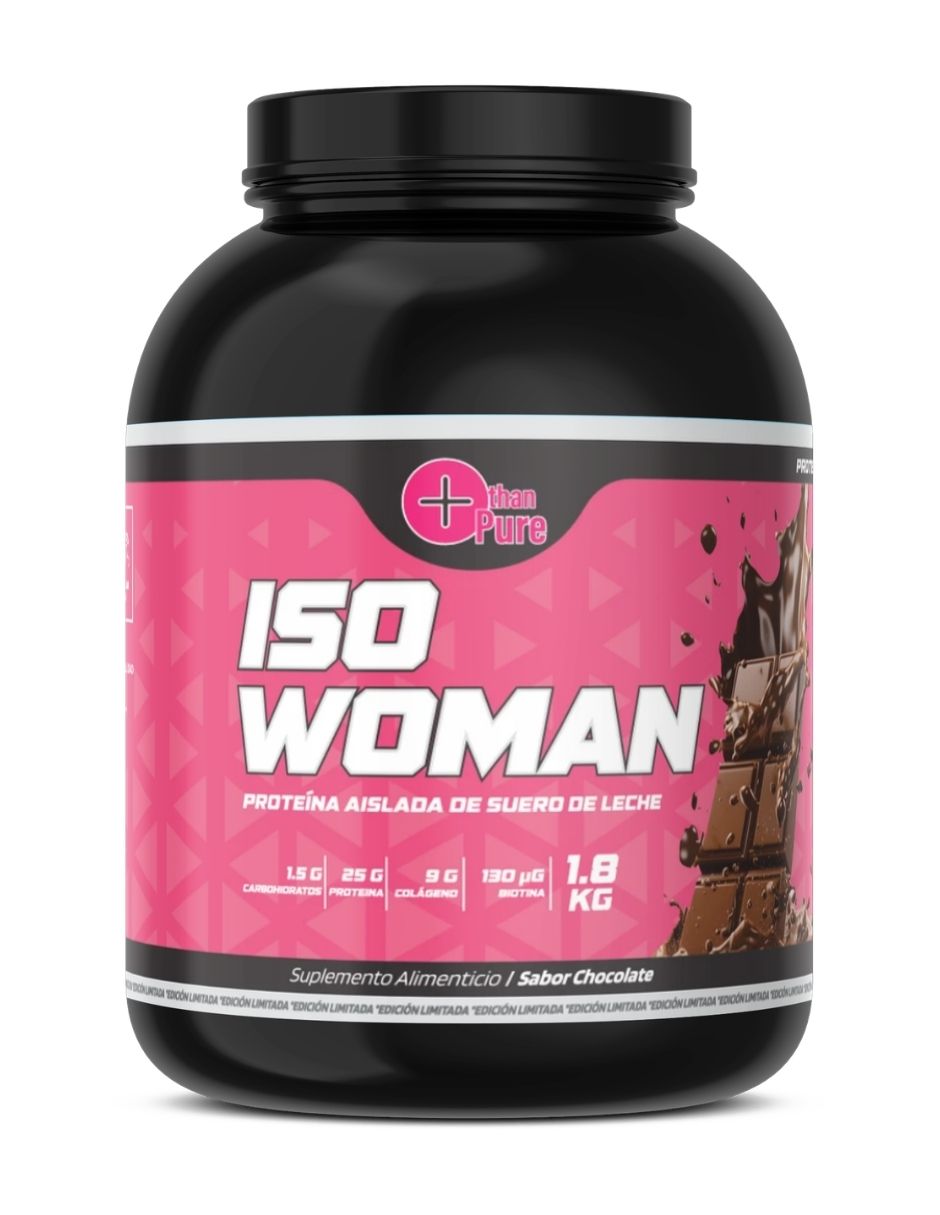 Iso Woman Fit Nutrition con colageno sabor chocolate de 1.8 kg