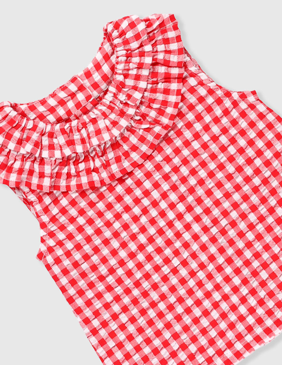 Conjunto casual de algodón para bebé niña
