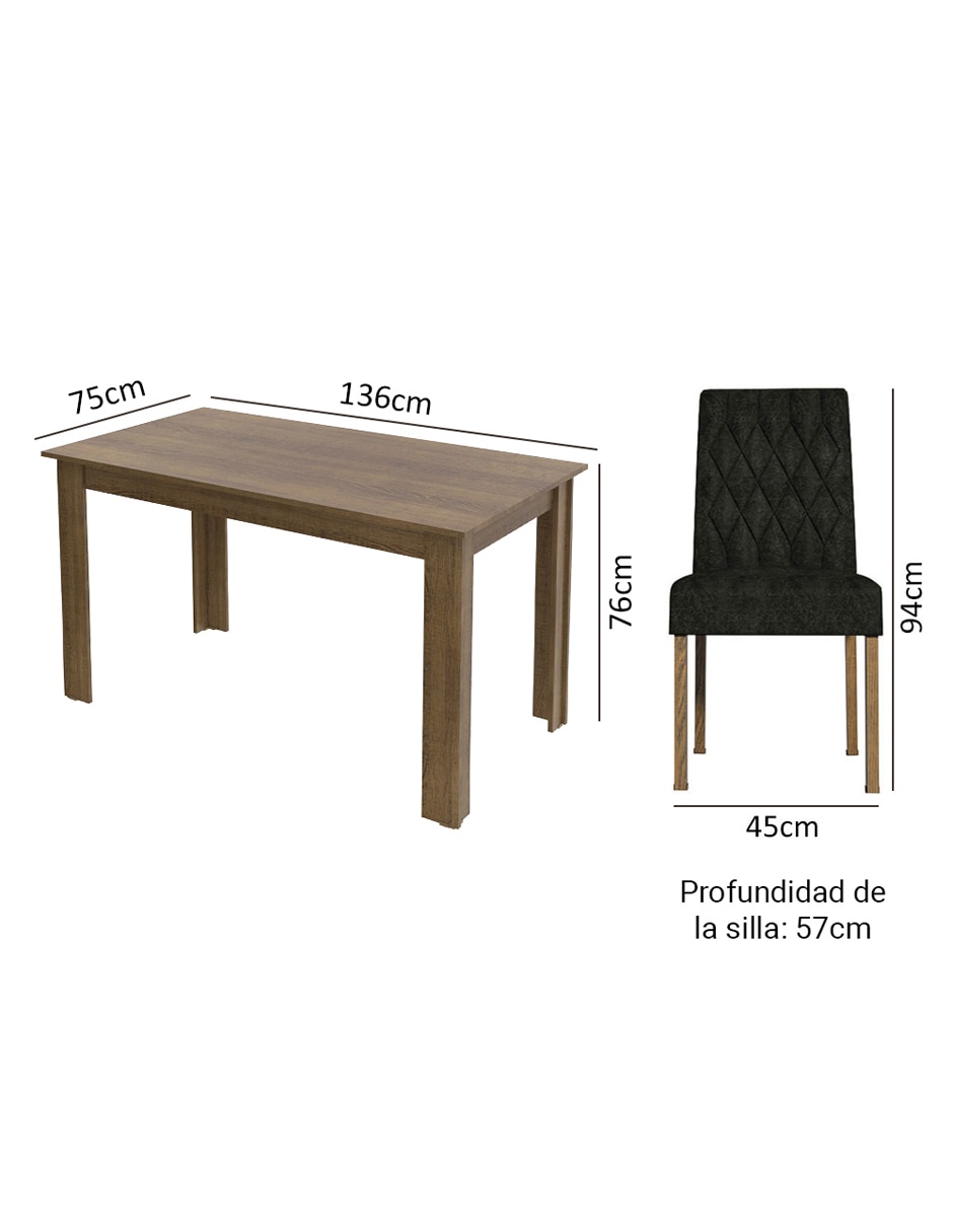 Comedor allegro para 6 personas 11