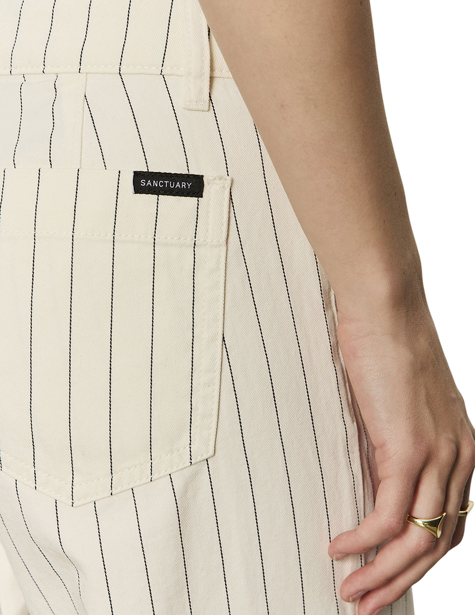 Jeans wide leg cintura Sanctuary para mujer