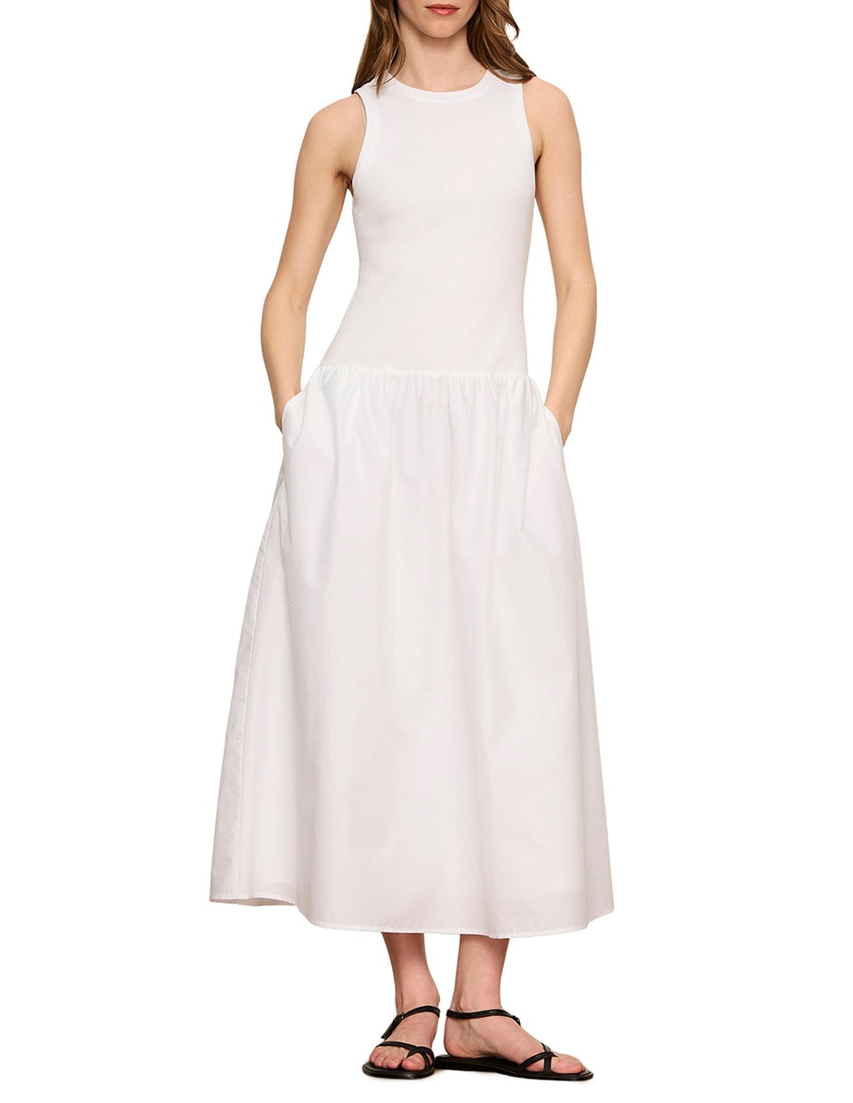 Vestido largo casual para mujer