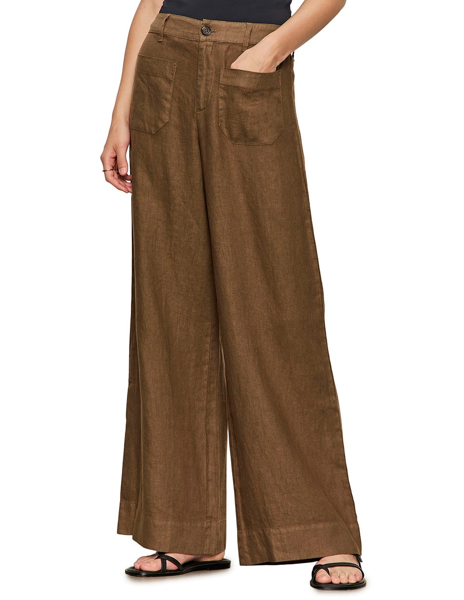 Pantalón relaxed wide leg para mujer 9