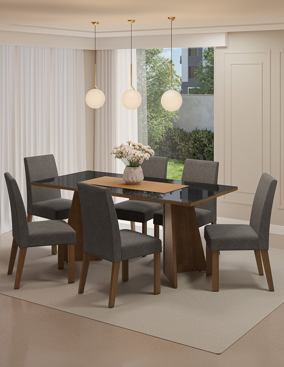 Comedor valerie para 6 personas 8