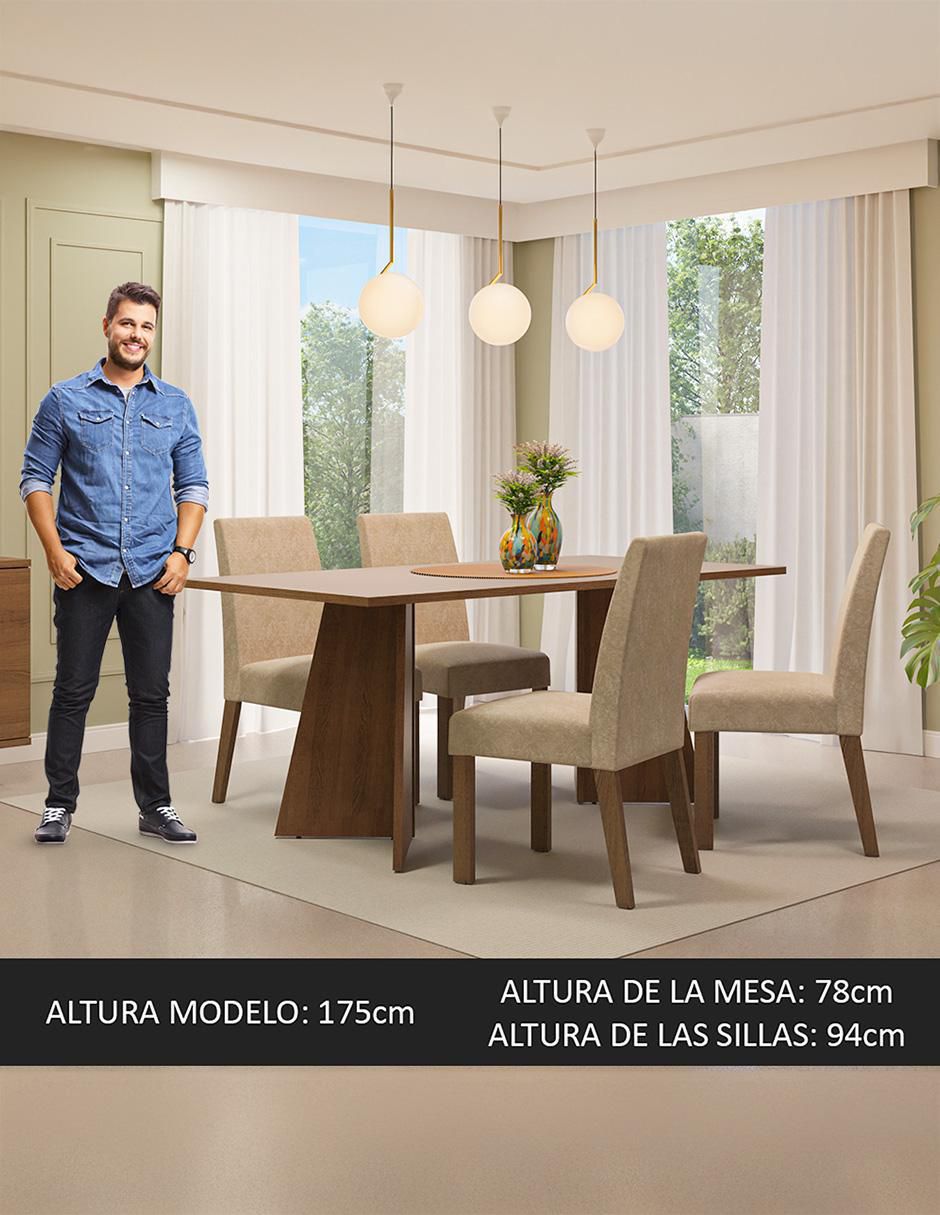 Comedor april para 4 personas 9