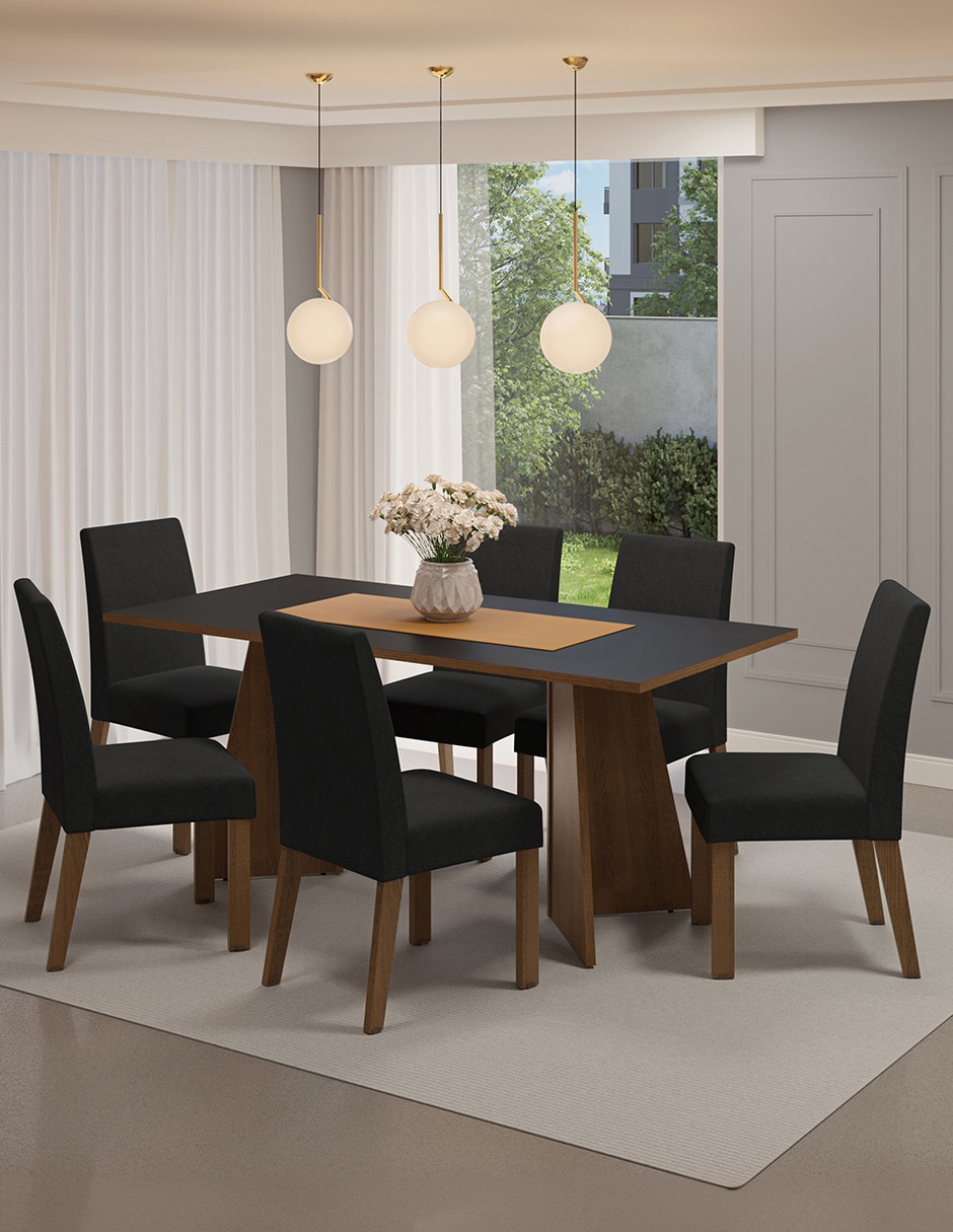 Comedor simone para 6 personas 8