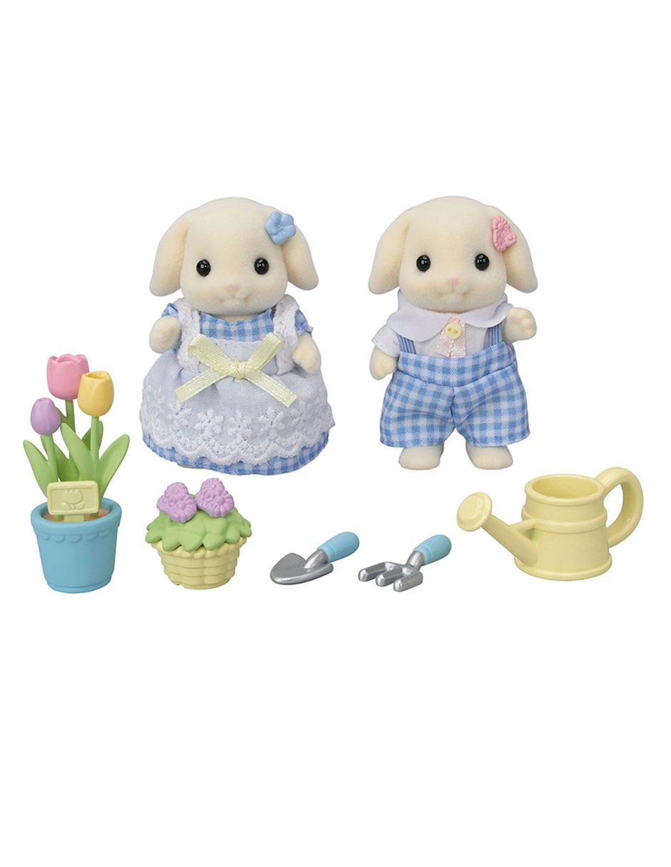 Juego de hermanos conejo flora 3