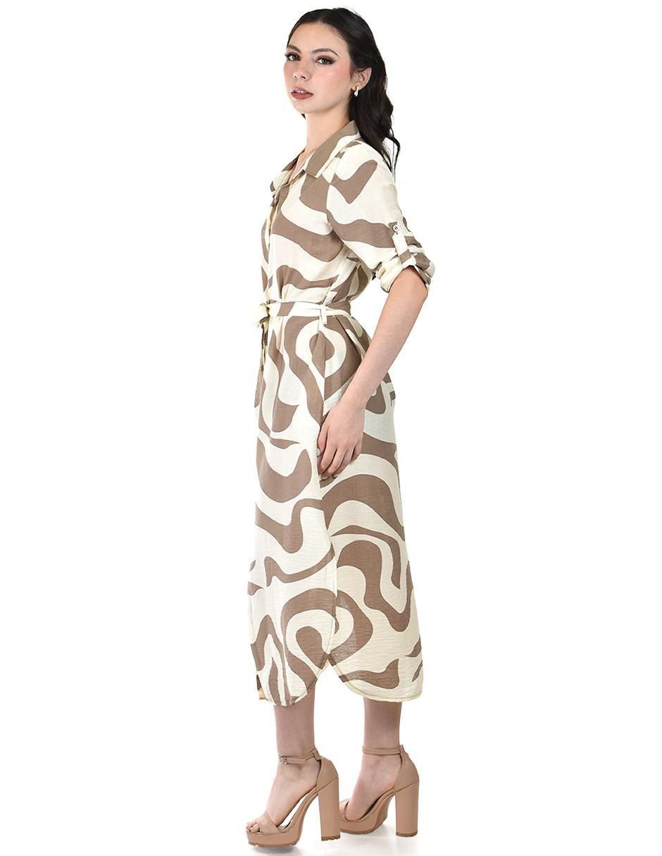 Vestido midi casual para mujer 5