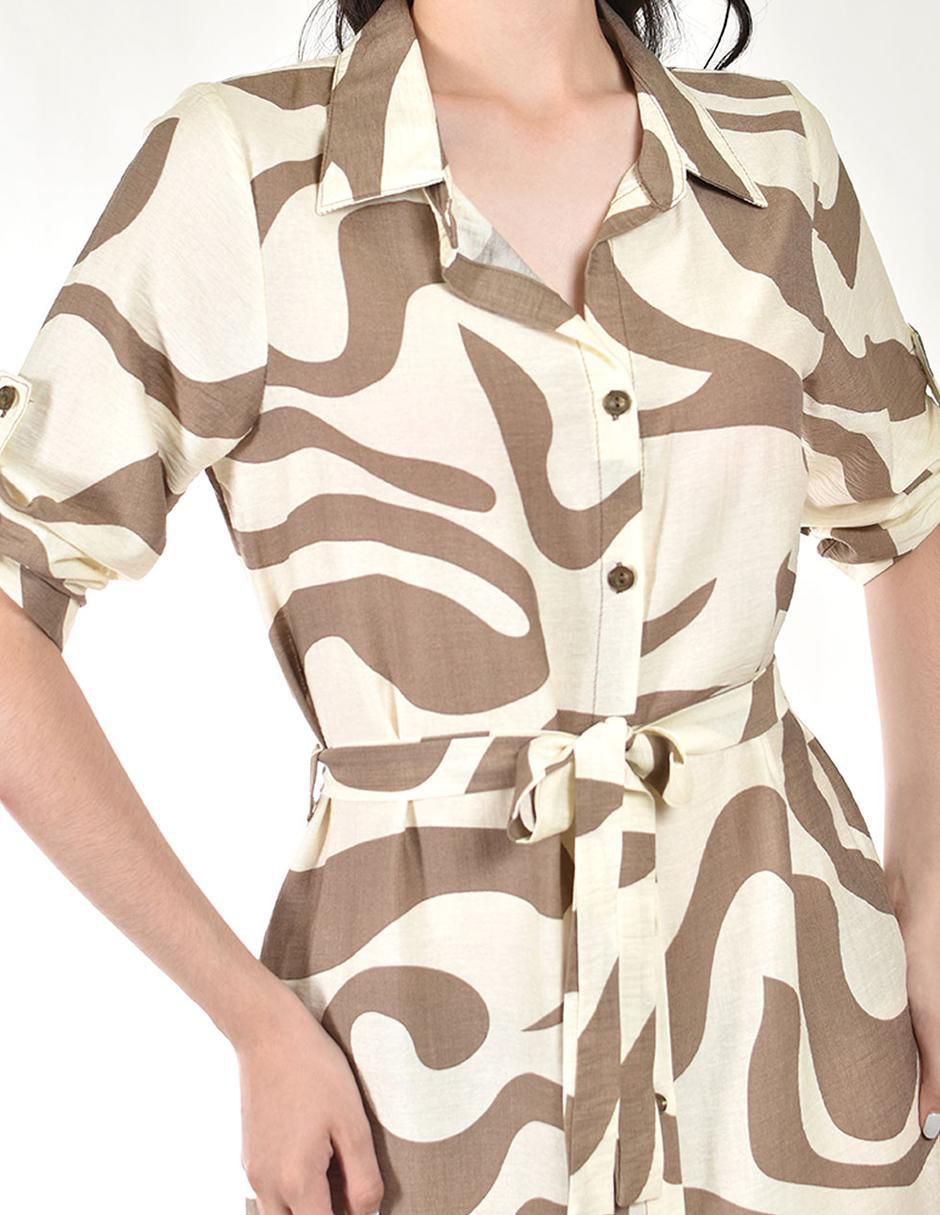 Vestido midi casual para mujer
