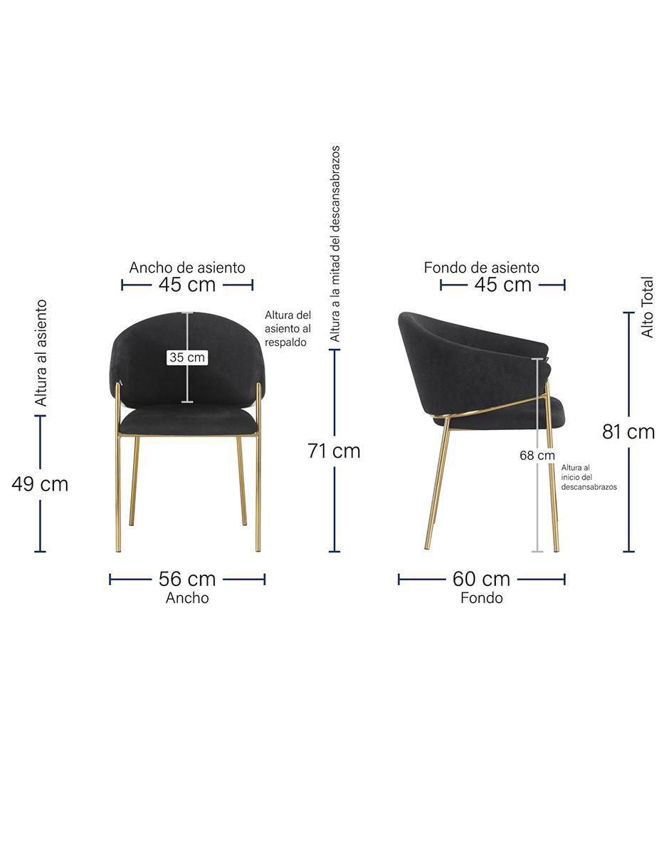 Silla 1 "piezas" brum berlÃ­n "de" poliÃ©ster 6