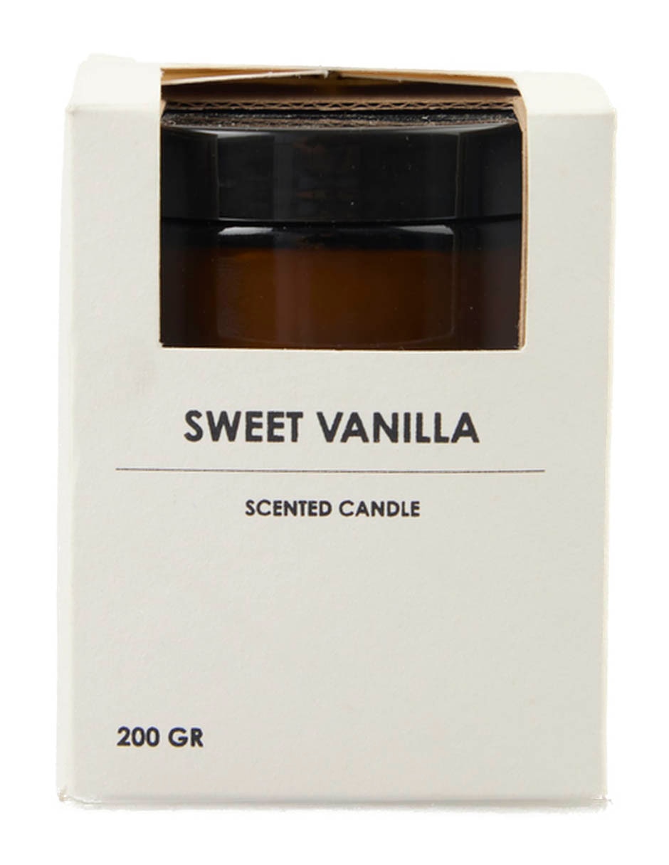 Vela aromática ámbar aroma vainilla 6