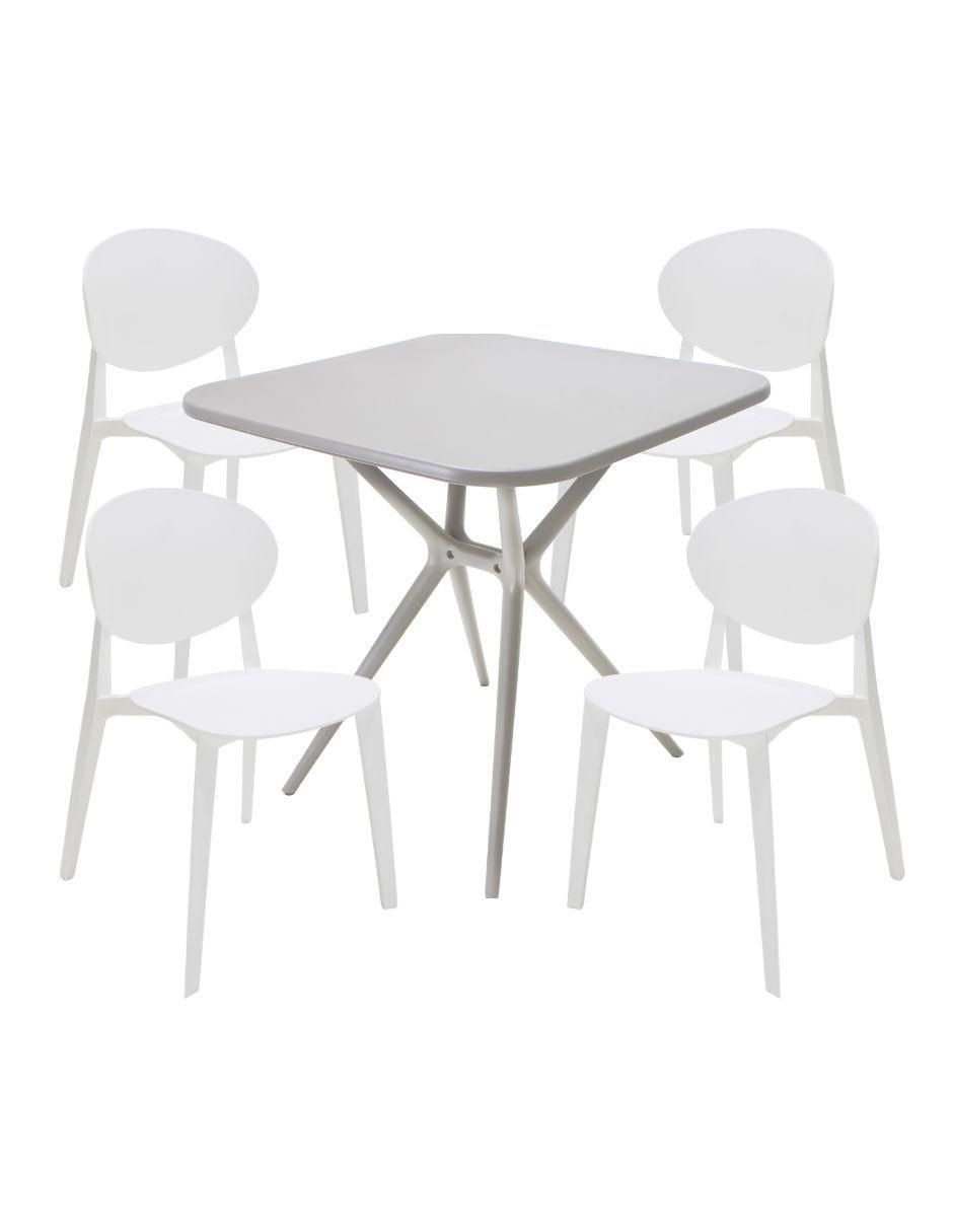 Comedor Agui Exterior para 4 personas