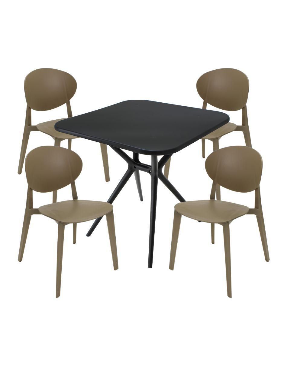 Comedor Agui Exterior para 4 personas