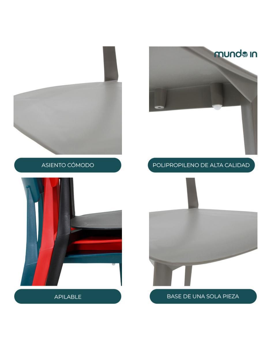 Comedor Lodi Exterior para 4 personas 7
