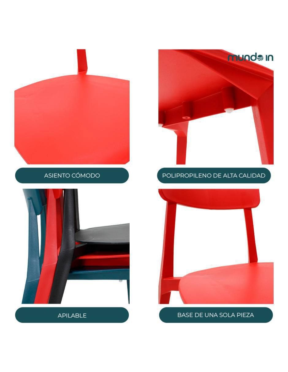 Comedor Lodi Exterior para 4 personas 7