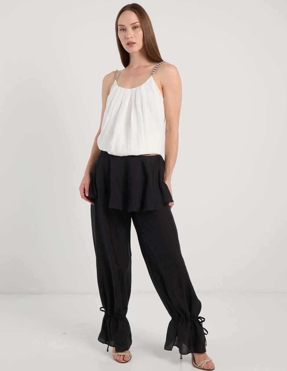 Pantalón relaxed kur.kuma amplio para mujer