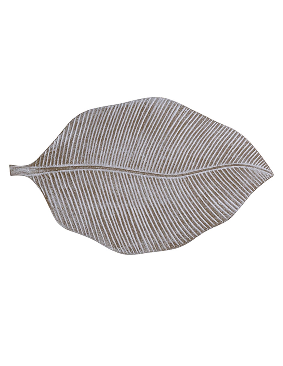 Charola decorativa Zaida de aluminio