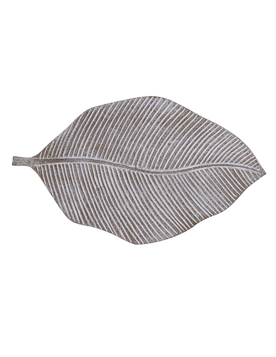 Charola decorativa Zaida de aluminio