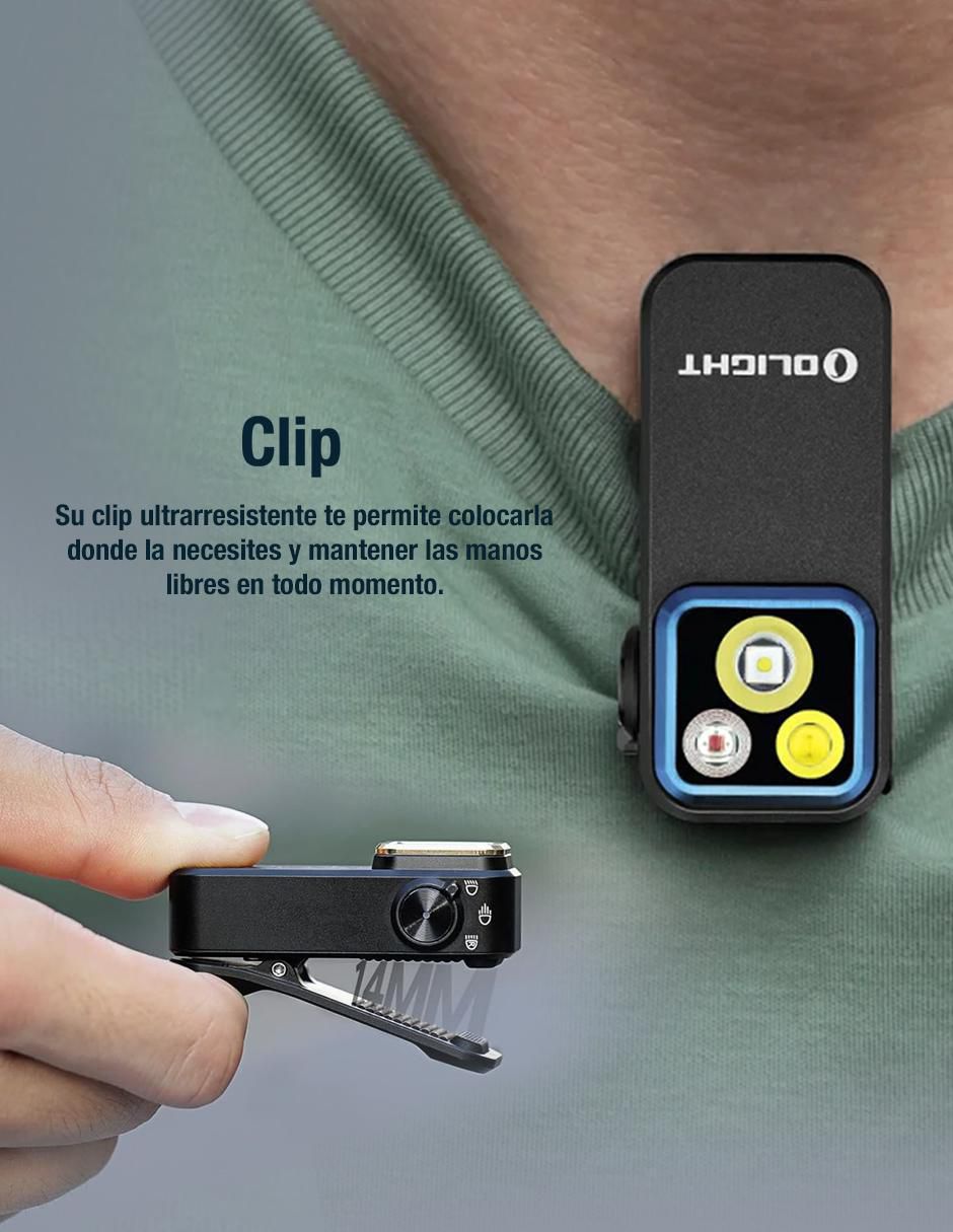 Linterna de bolsillo Olight OCLIP PRO