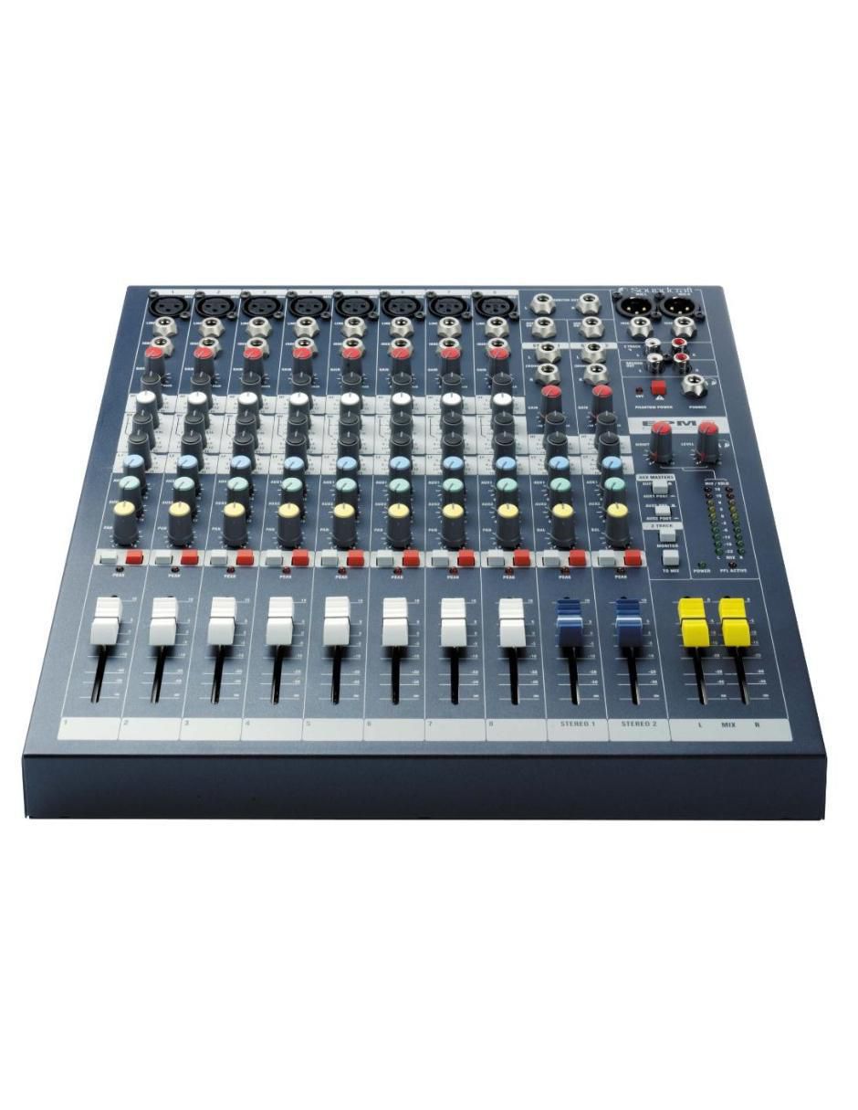 Mezcladora DJ Soundcraft EPM8
