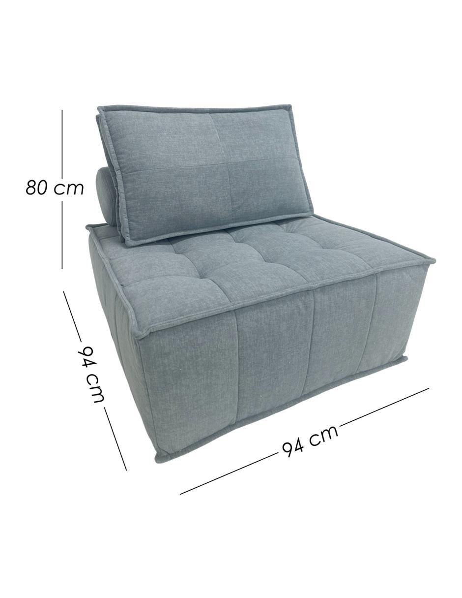 Sillón Turín de lino 8
