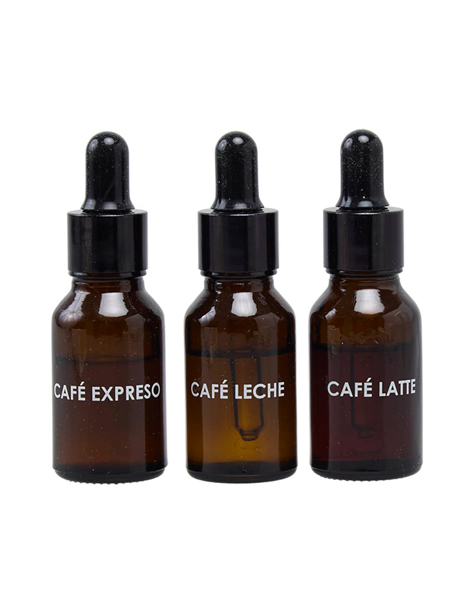 Set de fragancias aromáticas ambar de café expresso Set de fragancias aromáticas ambar de café expresso