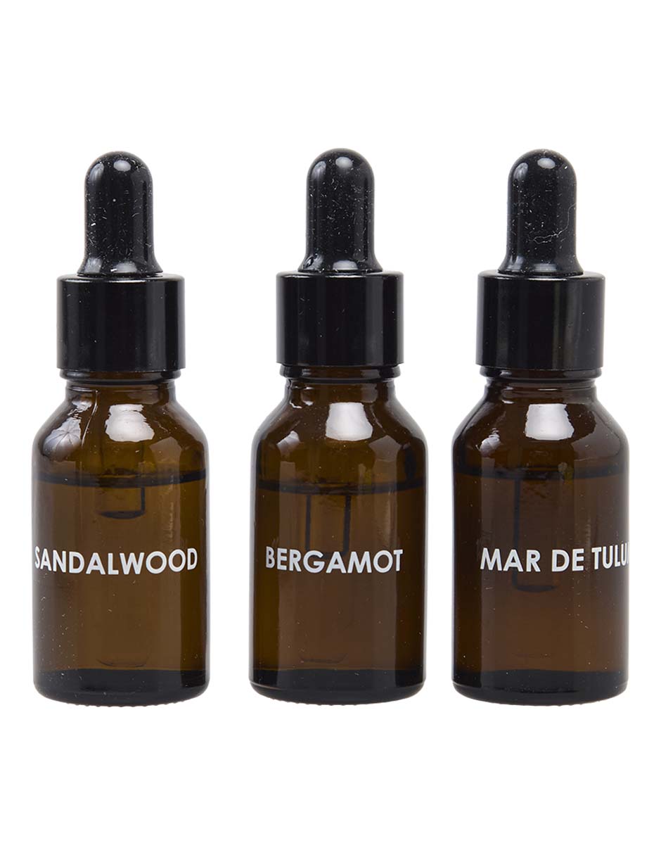 Set de fragancias aromáticas de sandalwood and bergamot