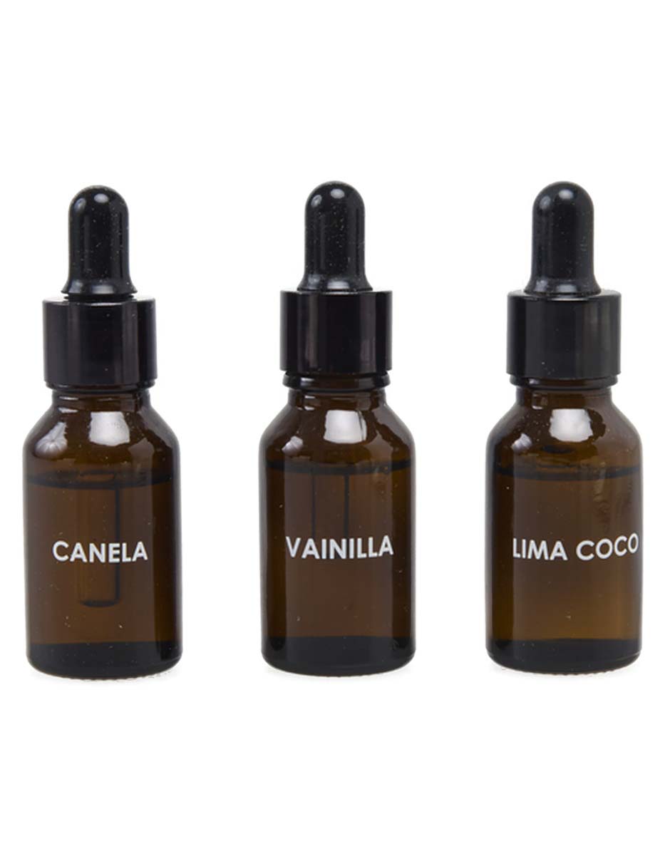 Set aromático 15 ml transparente