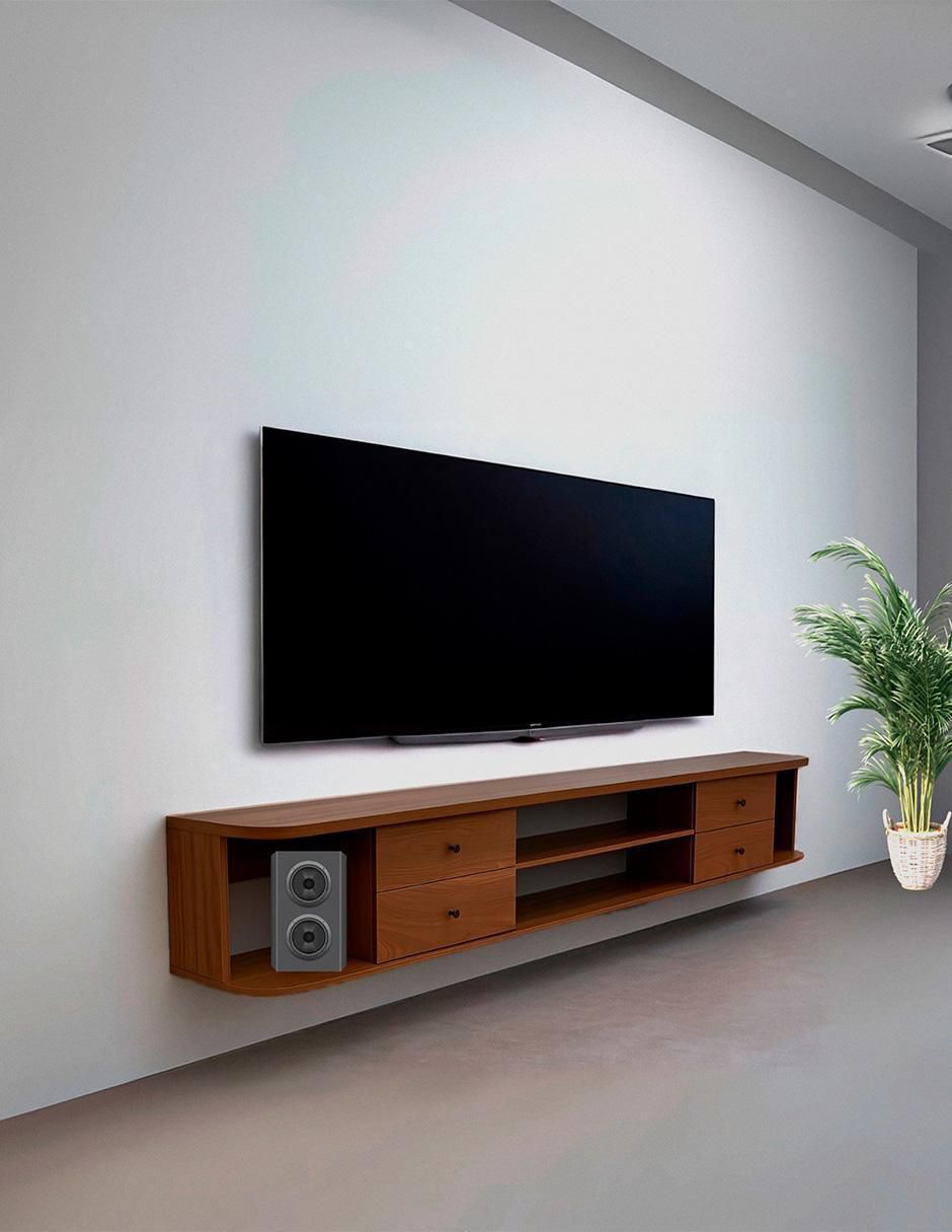 Mueble flotante para TV Refugio de MDF