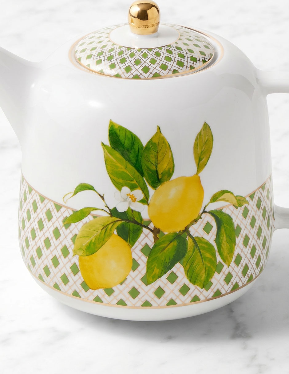 Tetera de porcelana