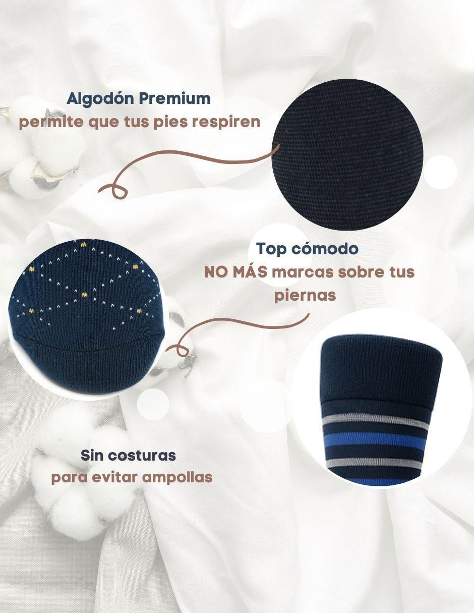 Set calcetines diabético de algodón Hombre 6 pares 3