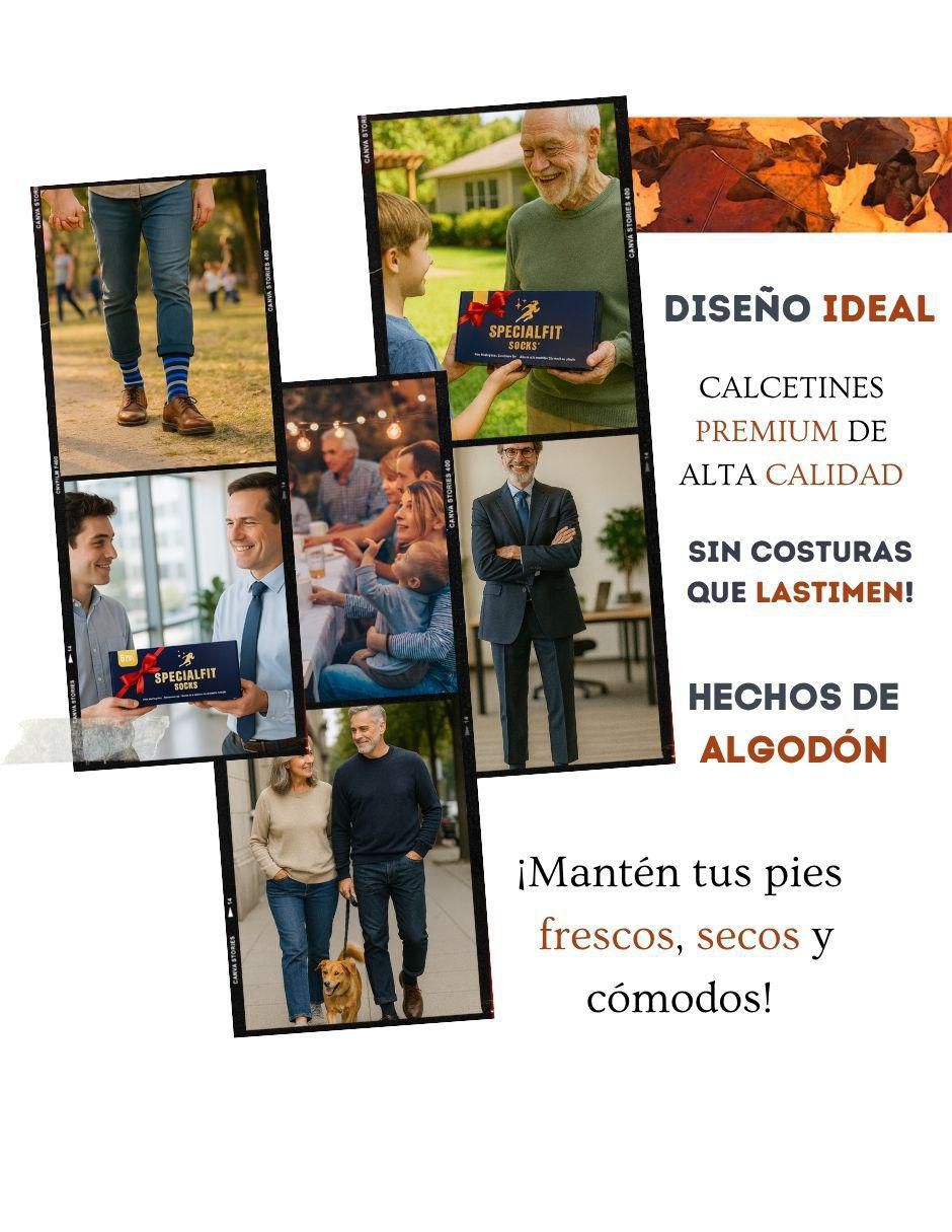 Set calcetines diabético de algodón Hombre 6 pares 2