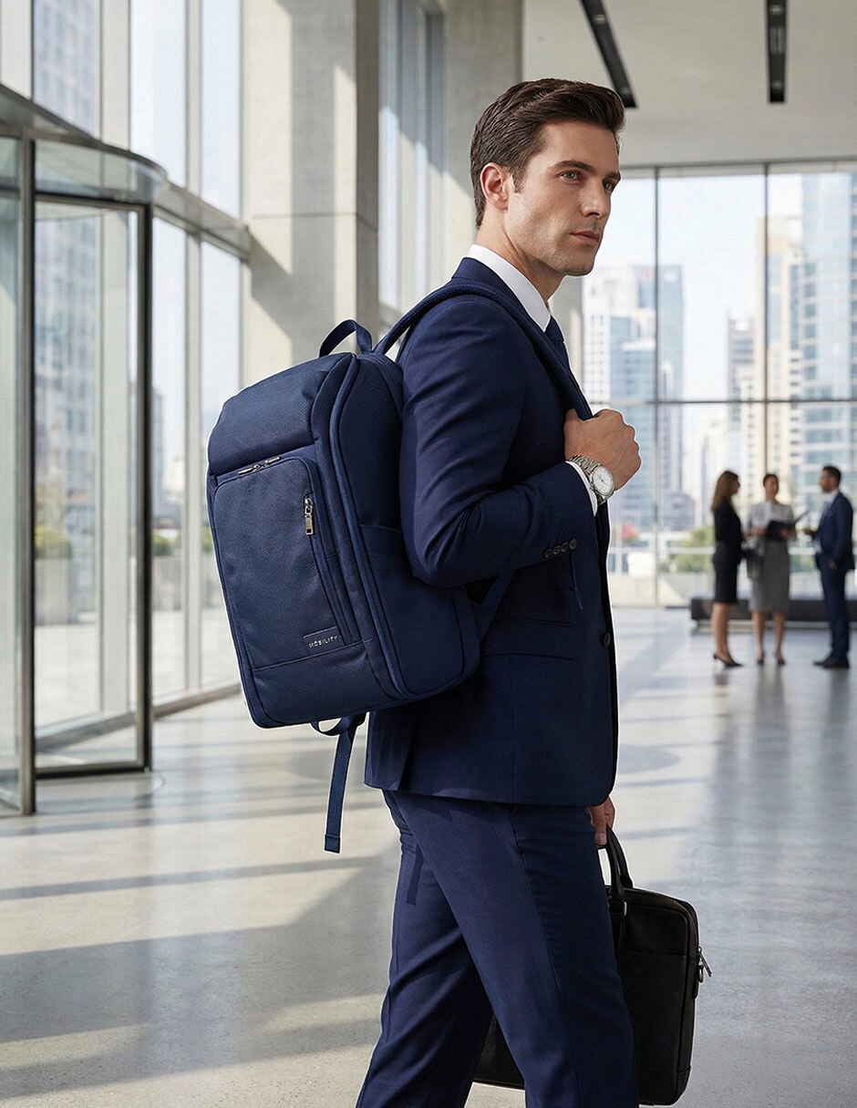 Mochila con portalaptop para hombre 8