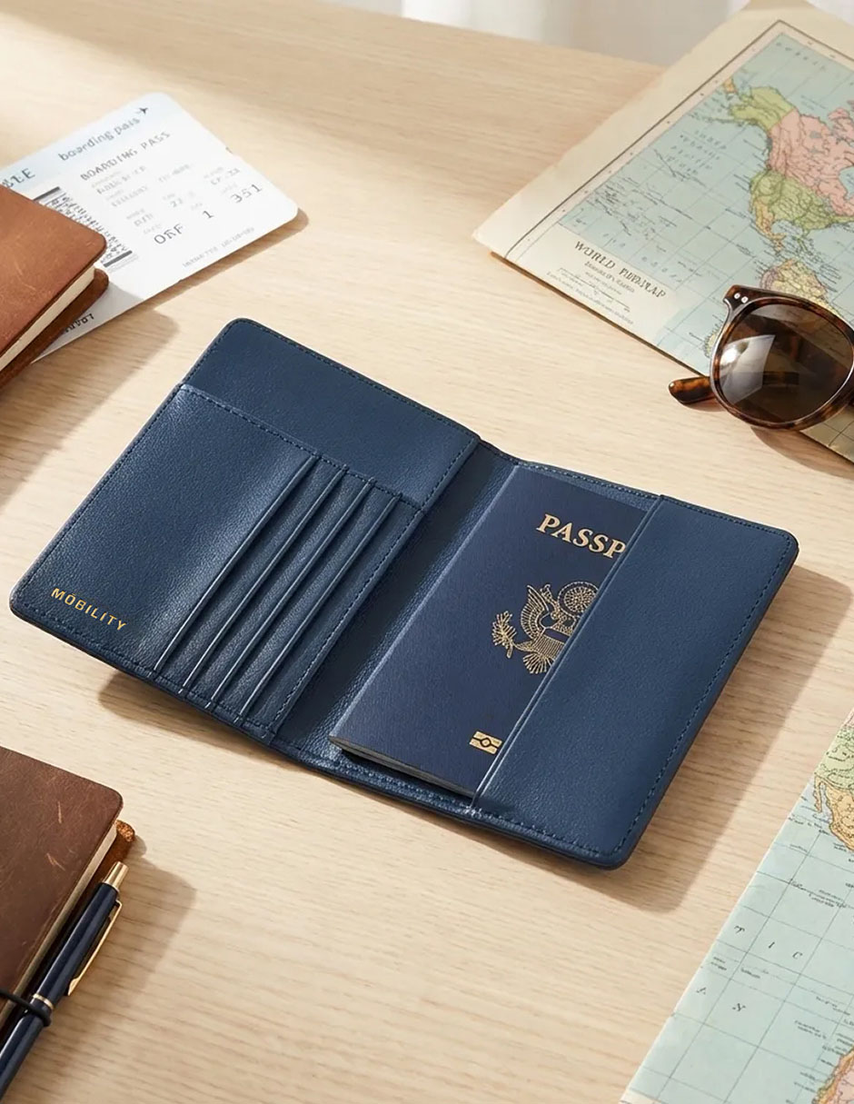 Porta pasaporte 3