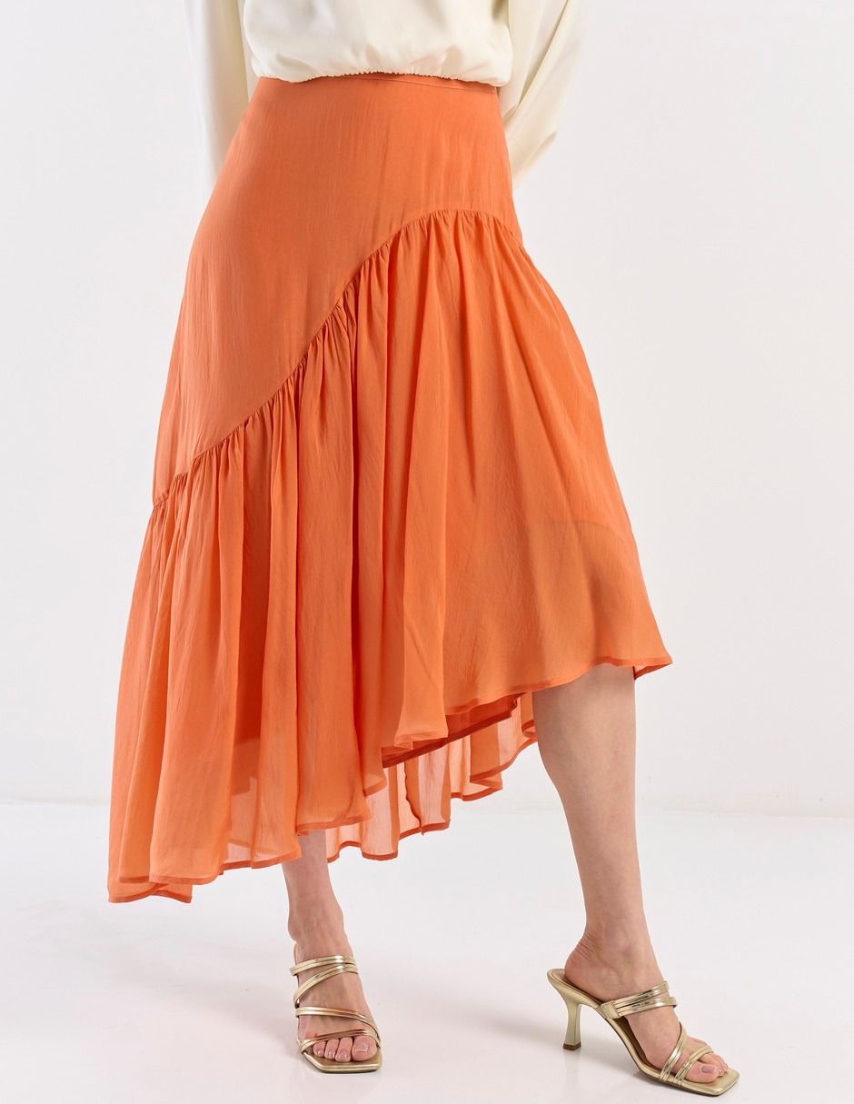 Falda crop cintura alta Falda crop cintura alta