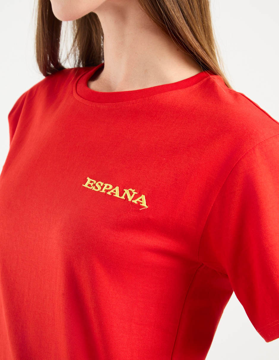 Playera Manga Corta Cuello Redondo Para Mujer 5