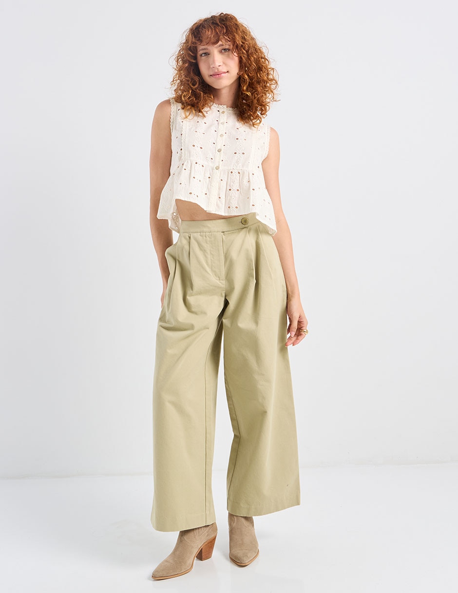 Pantalón regular para mujer 5