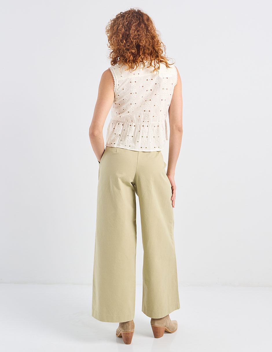 Pantalón regular para mujer 6