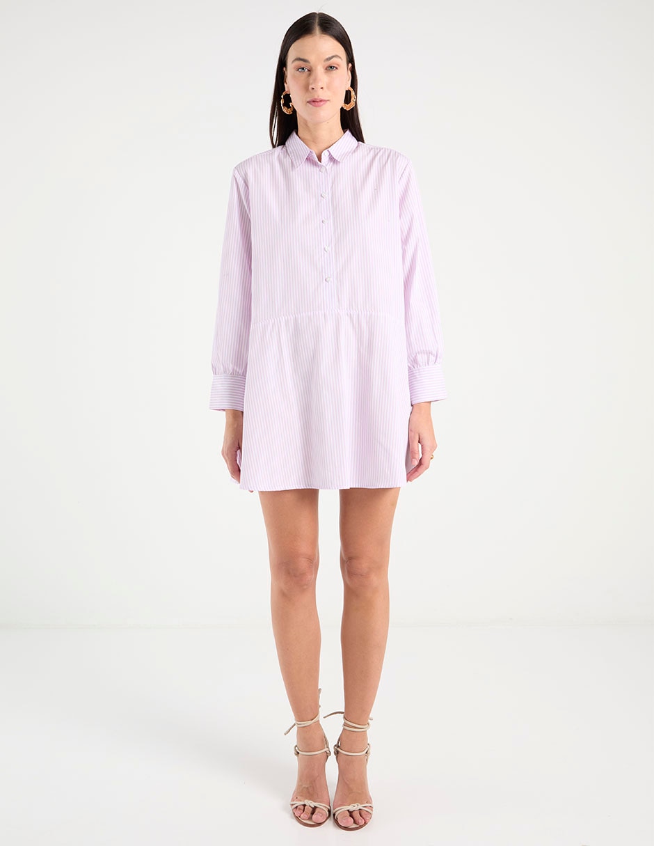 Vestido corto casual para mujer